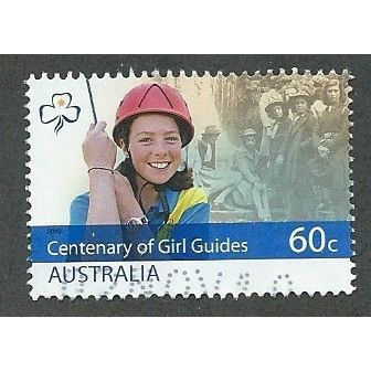 AUS 2010 60c '100TH ANN OF GIRLGUIDING' FINE USED (EBID35-073)