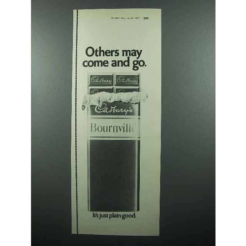 1977 Cadbury's Bournville Chocolate Ad - Come and Go