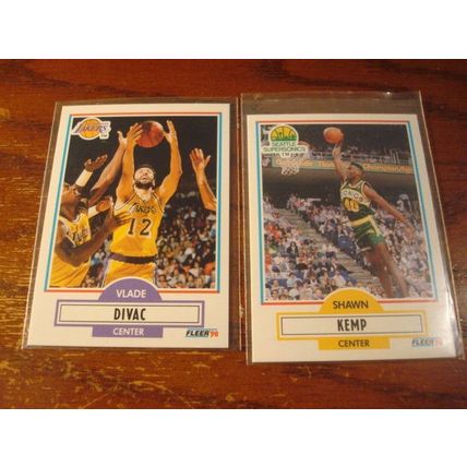 1990 Fleer, 6-Cards, All Rookies, FERRY/DIVAC/KEMP, ++