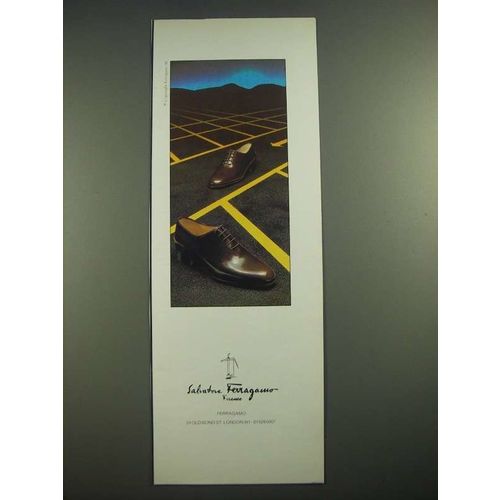 1982 Salvatore Ferragamo Shoes Ad