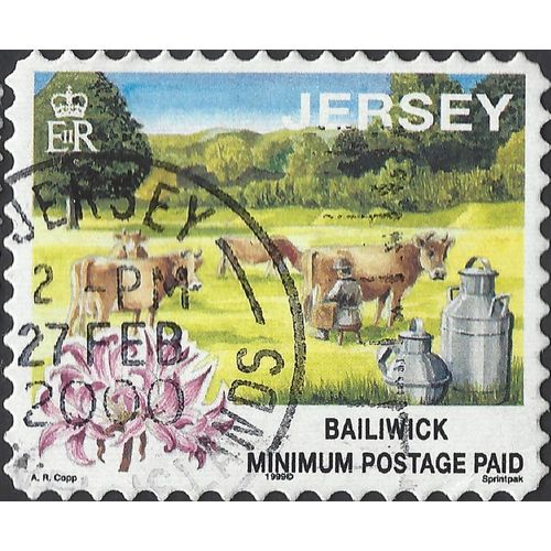 JERSEY, Milking Jersey Cows, green 1999, Jersey rate