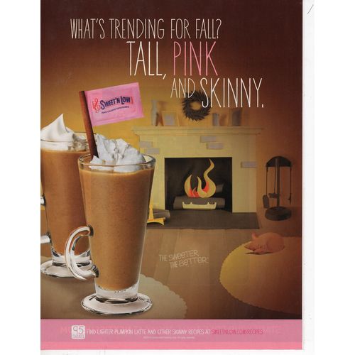 Sweet n Low Sweetner Full Page Print Ad November 2014