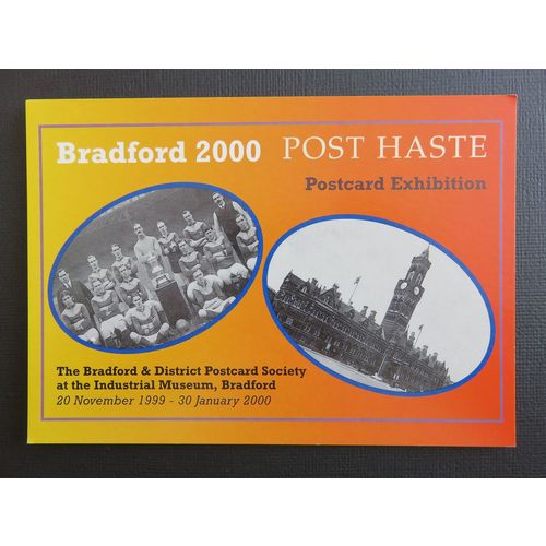 Bradford 2000 Post Haste Postcard Exhibition, Yorkshire Postcard