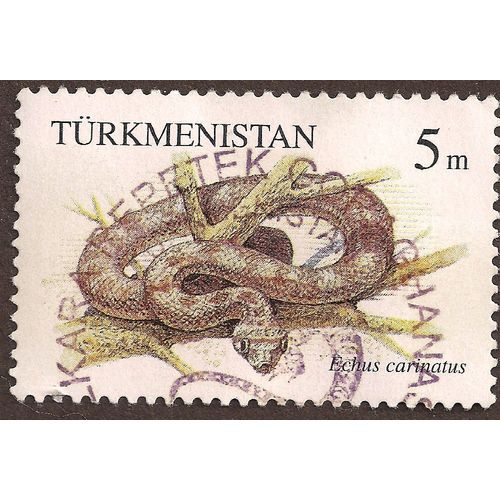 TURKMENISTAN, REPTILE, Echus Carinatus, Saw-scaled Viper, 1994, 5m