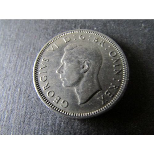 1950 GEORGE V ENGLISH SHIELD ONE SHILLING FREE POST. C