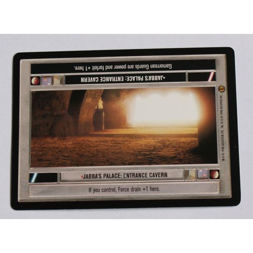 Star Wars CCG: Jabba's Palace Limited # Entrance Cavern (A) 1998 light decipher