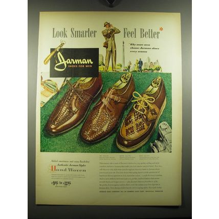1949 Jarman Shoes Advertisement - 4167, 4193, 4517 - Look Smarter Feel Better