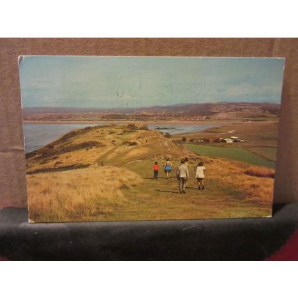 WESTON-SUPER-MARE FROM BREAN DOWN, Soms. used postcard Colourmaster 1978 pm =