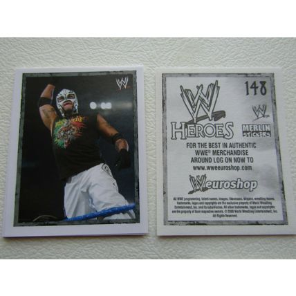 Topps - Merlin 2008 WWE Heroes Wresting Stickers 1-216 & P1-P15 Variants (EB2)