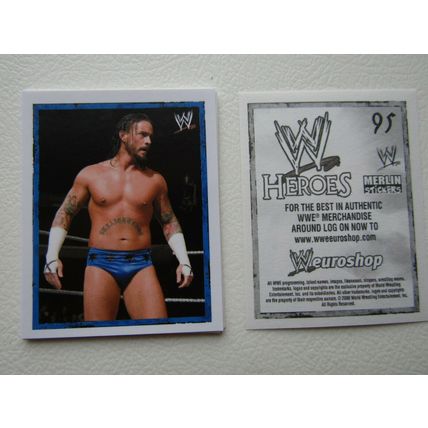 Topps - Merlin 2008 WWE Heroes Wresting Stickers 1-216 & P1-P15 Variants (EB2)