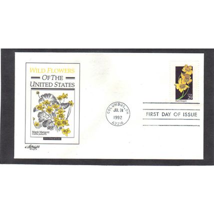 FDC Artmaster 2658 29c Marsh Marigold (Cachet-U/A) CV39821