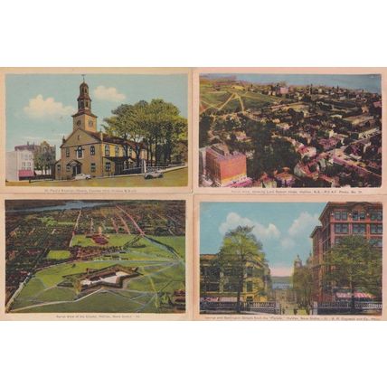 Nova Scotia Canada 7 x Vintage War WW2 Postcard Bundle