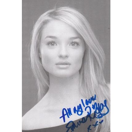 Emma Rigby Hollyoaks Prisoners Wives Hand Signed Photo