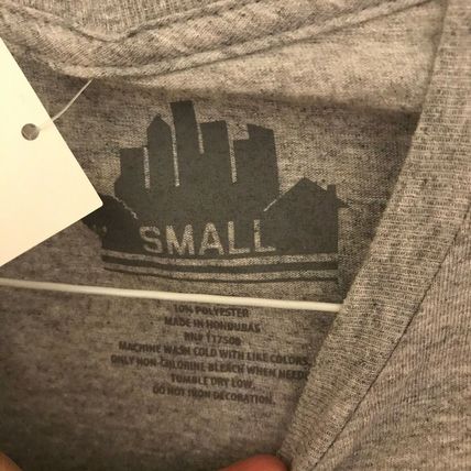 New Gray City of Angels Los Angeles Men's Small T-Shirt