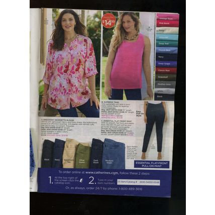 CATHERINE'S Plus-Size Women's Fashion & Accessories CATALOG JULY 2023