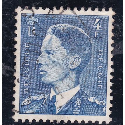 Belgium 1952 King Baudouin 4f Fine Used SG 1394 VGC