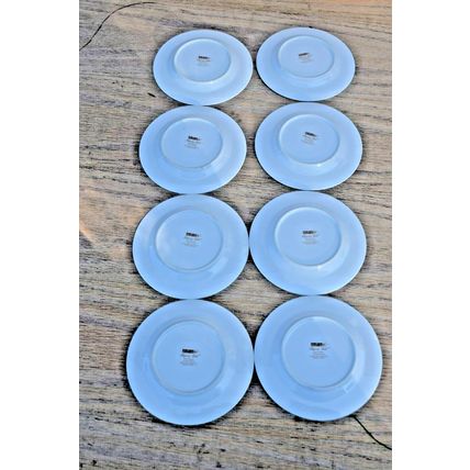 Sheffield Regency Gold Porcelain fine China 7 berry bowls 8sandwich 7cup saucers