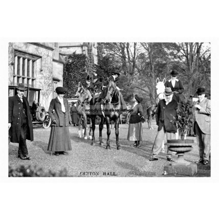 pt2177 - Hunt at Eshton Hall near Gargrave , Yorkshire - print 6x4