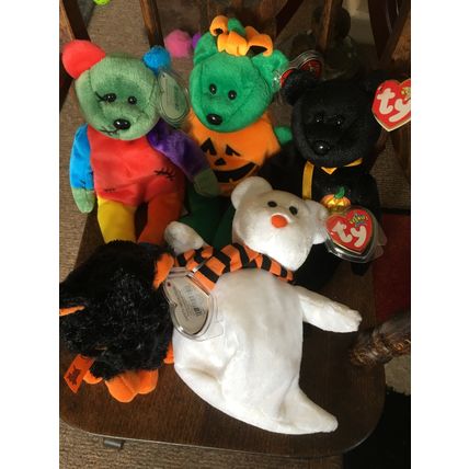 TY Beanie Babies Halloween Colectables 2000 - 2002