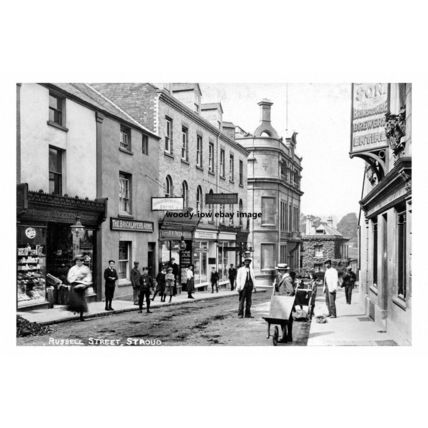 pt1620 - Russell Street , Stroud , Gloucestershire - print 6x4