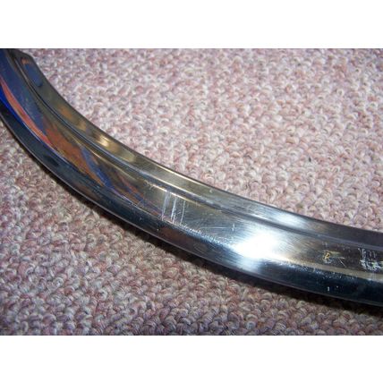 1967 CHRYSLER NEWPORT 4D 4 DOOR HARDTOP LOWER FRONT WINDOW TRIM OEM