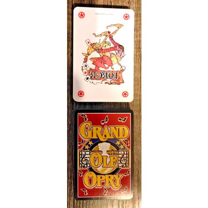 (2) Decks - Grand Ole Opry Souvenir Playing Cards - Vintage - Complete!