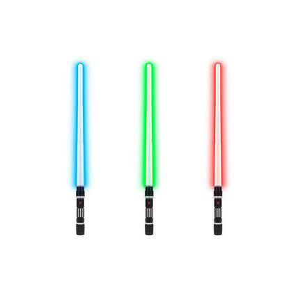 World Tech Toys Retractable Electric Light-Up Laser Sword
