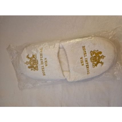 Vintage Imperial Hotel Wien Slippers