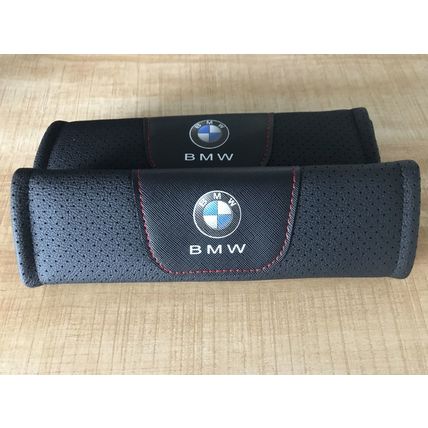 2Pcs Black High Quality Car Seat Belt Shoulder Cushion Cover Pad Fit For BMW Car