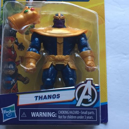 NEW Marvel Avengers Thanos With Infinity Gauntlet 4'' Action Figure