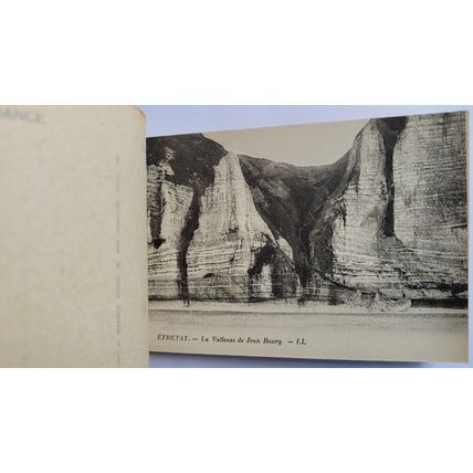 Postcards Etretat, Normandy, France. Book of 12. Unposted