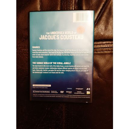 The Undersea World of Jacques Cousteau Disc 1 - Sharks & The Savage World Coral