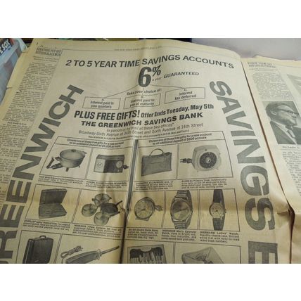 Vintage The New York Times Newspaper Friday May 1 1970 NIXON Vietnam Cambodia