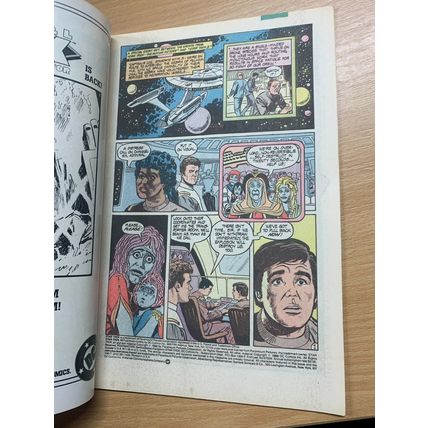 DC COMICS STAR TREK #19 OCT 1985 WRITTEN BY WALTER KOENIG (NM) COMIC (LL)