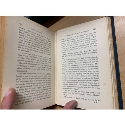 SIGNED* 1897 REVEREND LEATHERDALE "A LADY OF WALES" FICTION HARDBACK BOOK (P4)