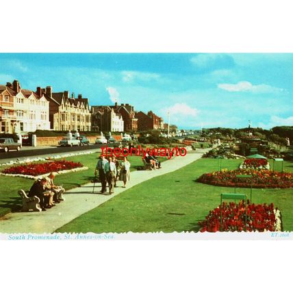 South Promenade, St. Annes-on-Sea, Valentines ET2608, Postcard, 1970s?