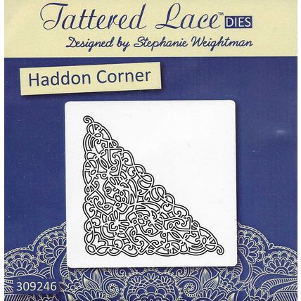 Tattered Lace. Haddon Corner Die. Die Cutting Cardmaking Scrapbooking Crafts