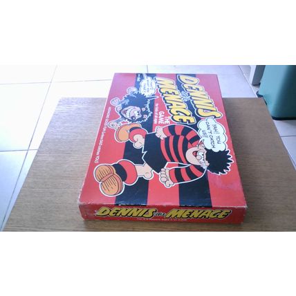 DENNIS THE MENACE: THE GAME (Paul Lamond Games) VINTAGE 1989 - SEE NOTES