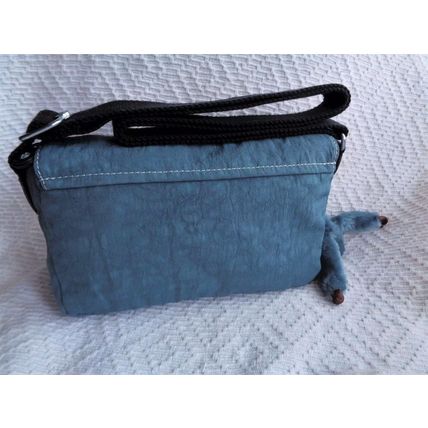 Kipling CAPITAL Small Shoulder Cross Body Bag Blue Jean Monkey Michela