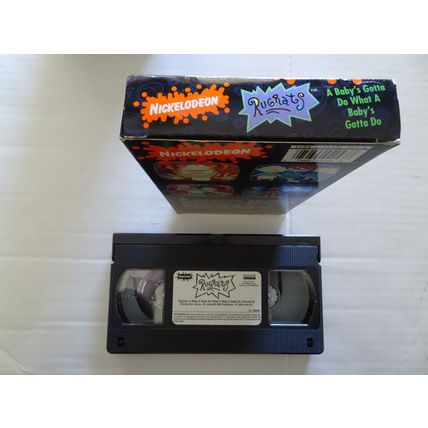 Rugrats A Baby's Gotta Do What a Baby's Gotta Do - Vol 2 - VHS Tape 1993 - 3 Epi