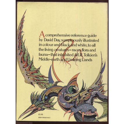 A Tolkien Bestiary by David Day Paperback