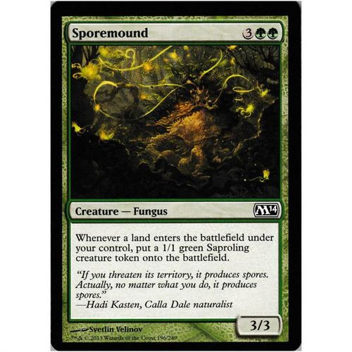 Magic the Gathering - Core 2014 - #196/249 - Sporemound