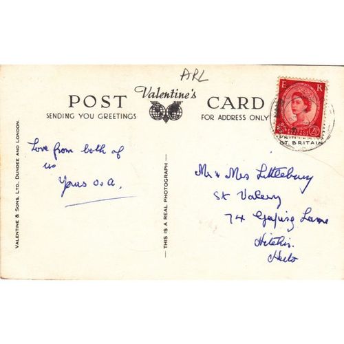 Winding Rd over Bealachandrain Glendaruel Argyllshire Postcard (ARL72033)
