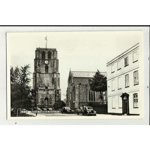 Suffolk BECCLES Parish Church Postcard by Frith (BLS.43)