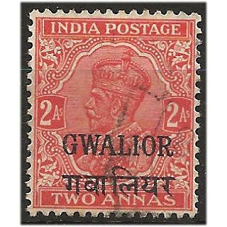 Gwailor (ICS) 1936 SG104 2a Vermillion Fine Used ....