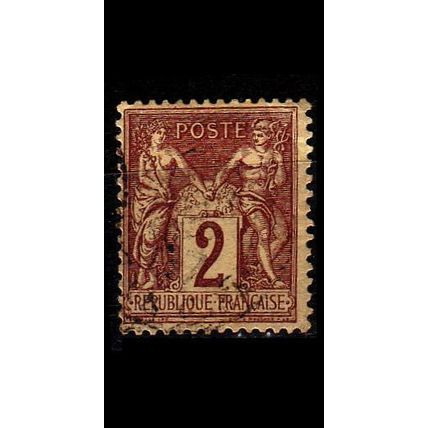 FRANKREICH FRANCE [1877] MiNr 0069 ( O/used )