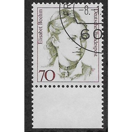 GER 1986 70pf 'FAMOUS WOMEN -ELISABET BOEHM' FINE USED (EBID69-426)