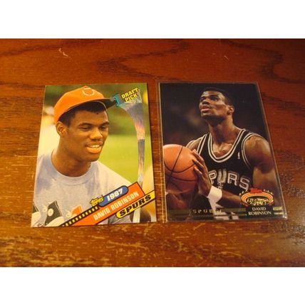 1991-1996, 10-Cards, DAVID ROBINSON HOF, Spurs