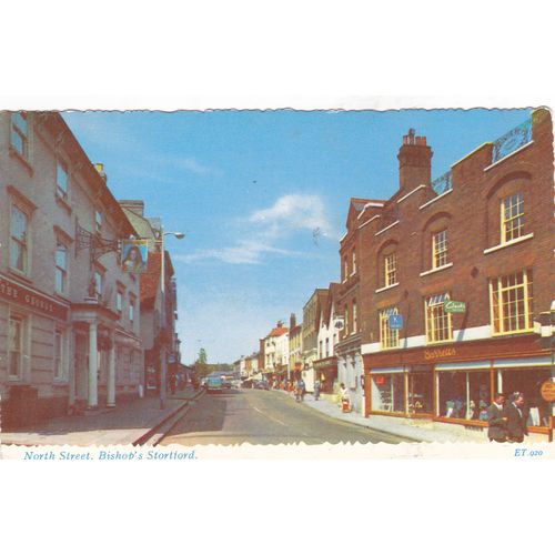 North Street Bishop's Stortford Hertfordshire Postcard (HRT76113)