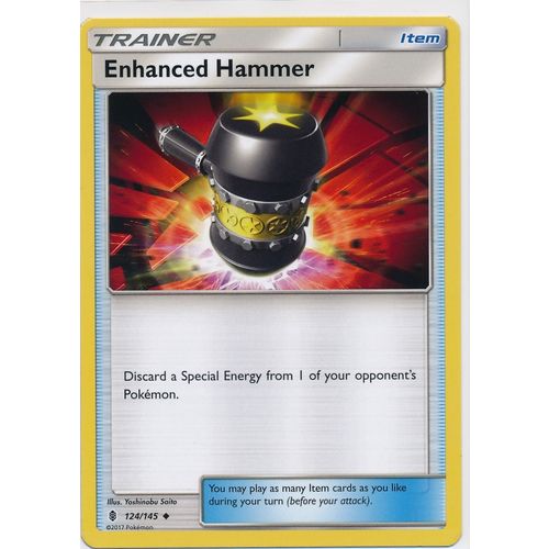 Pokemon Sun & Moon Guardians Rising 124/145 Enhanced Hammer